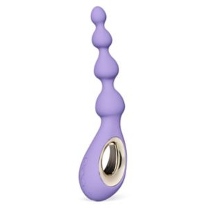 Lelo Soraya vibrated anal beads violet dusk (British brand)