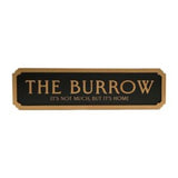 Warner Bros Harry Potter The Burrow Street Sign (British brand)