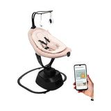 Babymoov Swoon Evolution Connect Smart Baby Swing Mocca