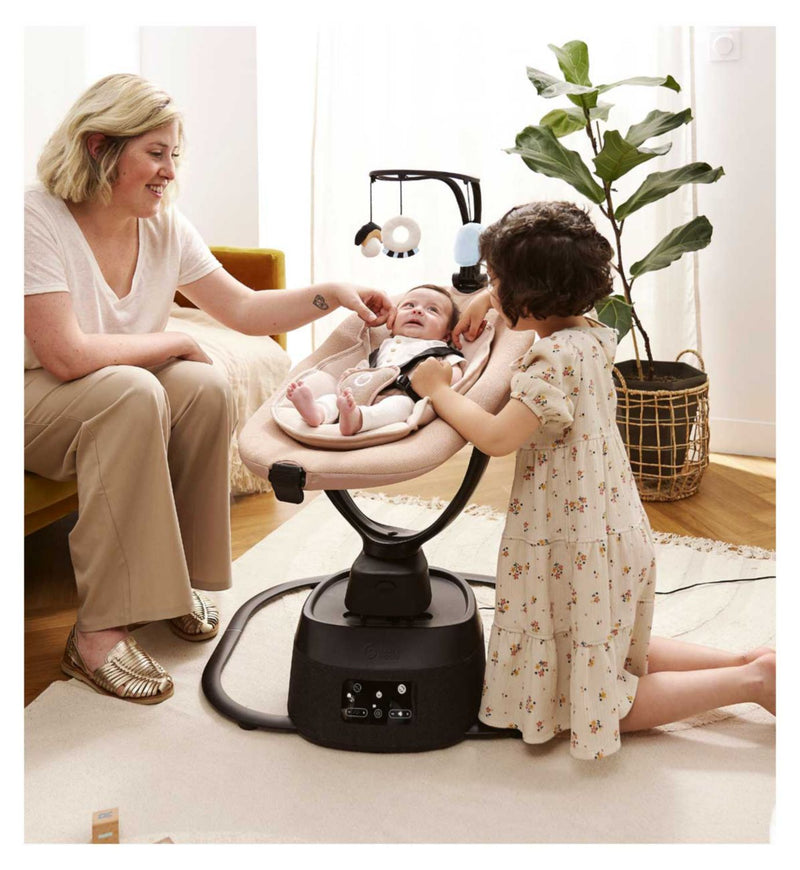 Babymoov Swoon Evolution Smart Baby Swing Mocca - British product