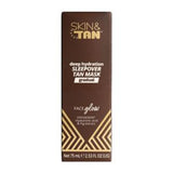 Skin & Tan Face Glow Self Tan Mask 75ml (British brand)