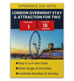 Activity Superstore London Overnight Stay Attraction for Two