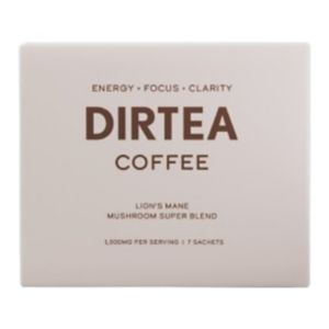 DIRTEA Mushroom Coffee instant drink mix sachets - British product