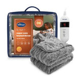 Silentnight Super Cosy 9 Heat Setting Heated Throw Charcoal 120 x 160cm