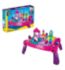 Mega Bloks Build N Learn Table Pink, imported from the UK