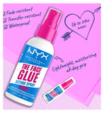 Nyx Professional Makeup The Face Glue Setting Spray 60ml, imported from the UK