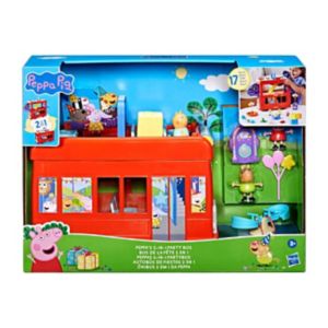 Peppa Pig Party Bus Playset, imported from the UK