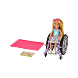 Barbie Chelsea Wheelchair Doll Blonde