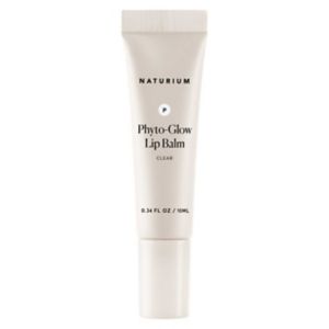 Naturium Phyto-Glow Lip Balm Clear 10 ml, imported from the UK