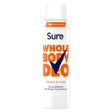 Sure Women Fresh Citrus Whole Body Deodorant Spray 150ml