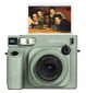 Instax wide format instant camera Sage Green colour, UK version.