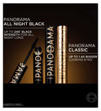 L'Oreal Paris Panorama mascara black 10ml, UK version