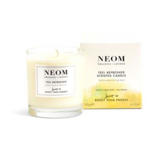 NEOM Wellbeing Feel Refreshed 1 Wick Candle 185g