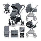 Miniuno Ventoura 3 In 1 Travel System Anthracite Pram