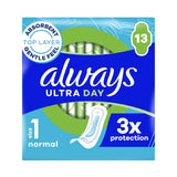 Always Ultra Day Sanitary Towels Normal Size 1 13 Pads
