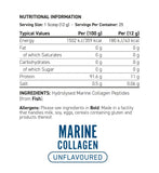 Applied Nutrition marine collagen powder unflavoured 300g - British product