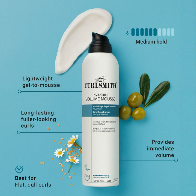 Curlsmith Volume Mousse 200ml - British product