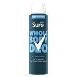Sure Men Ocean Rush Whole Body Deodorant Spray 150ml (British brand)