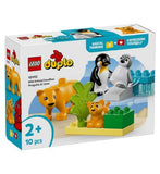 LEGO DUPLO Wild Animal Families Penguins Lions