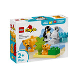 LEGO DUPLO Wild Animal Families Penguins Lions Set , UK version