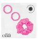 Silver Cloud fuchsia satin scrunchies 3 pack (British brand)
