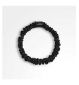Silver Cloud Hair Scrunchies Black 5 Pack (British brand)