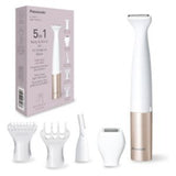 Panasonic 5-in-1 Body & Bikini Trimmer Kit ES-WM31 Portable Grooming Tool