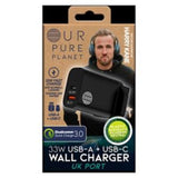 Our Pure Planet 30W USB Wall Charger, imported from the UK