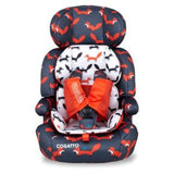 Cosatto Zoomi Group 123 Child Car Seat Charcoal Mister Fox