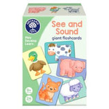 Orchard Toys See and Sound Flashcards Farm Animals Educational Toy