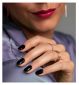 MoYou London gel nail strip Jet Black 20 pieces, imported from the UK