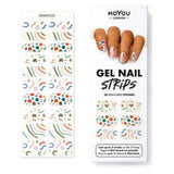 MoYou London Gel Nail Strip Confetti Dip 20 Strips Manicure Kit