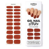 MoYou London Gel Nail Strips Cinnamon Bun Home Manicure
