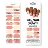 MoYou London gel nail strip Lost Marbles 20-piece, imported from the UK
