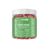 Novomins Lions Mane Gummies Orange Flavour Supplement 60s