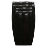Beauty Works black clip-in hair extensions 18 inch 180g - British product