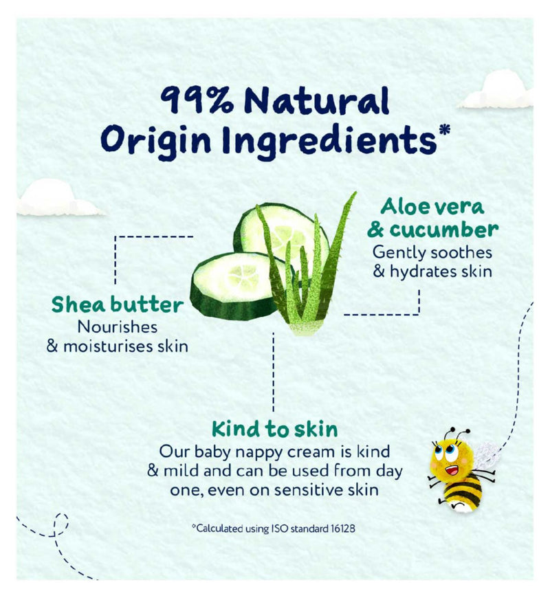 Childs Farm Baby Nappy Cream Fragrance Free 100ml - British product
