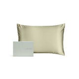 Silk Addict Mulberry Silk Pillowcase Olive Green 75x50cm