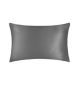 Silk Addict Mulberry Silk Pillowcase Charcoal 75x50cm (British brand)