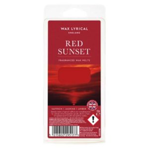 Wax Lyrical Wax Melt Red Sunset 55g (British brand)