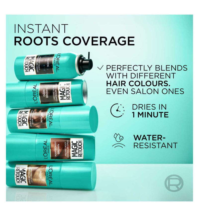 L'Oreal Paris Magic Retouch Dark Brown Root Touch Up, imported from the UK