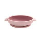 Bibado Silicone Suction Bowl Blush Baby Feeding