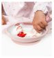 Bibado Silicone Suction Bowl Blush - British product
