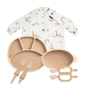 Bibado Silicone Weaning Essentials Bundle Serengeti Spaghetti - British product
