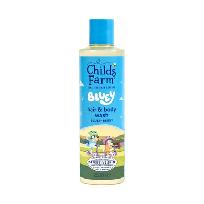 Childs Farm Bluey Hair and Body Wash Children Gentle 250ml