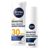 NIVEA Men Moisturiser SPF30 50ml, imported from the UK
