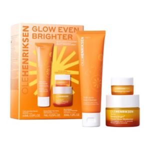 Ole Henriksen Glow Even Brighter Banana Bright+ Makeup Prep Set, imported from the UK