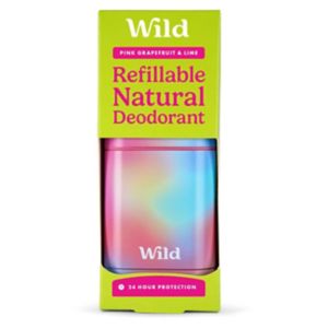 Wild Pink Grapefruit Lime Deodorant Refill Case 40g (British brand)