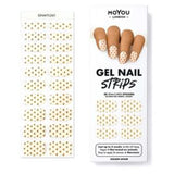MoYou London Gel Nail Strips Golden Affair Manicure Kit