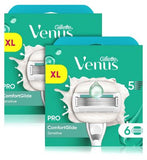 Venus Comfortglide Sensitive Razor Blades x12